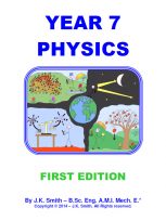 Year 7 Physics
